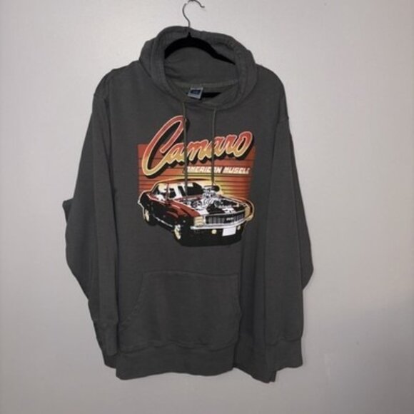 GM Licensed Vintage Green Camaro Hoodie 3XL American Muscle Cars - Picture 1 of 6